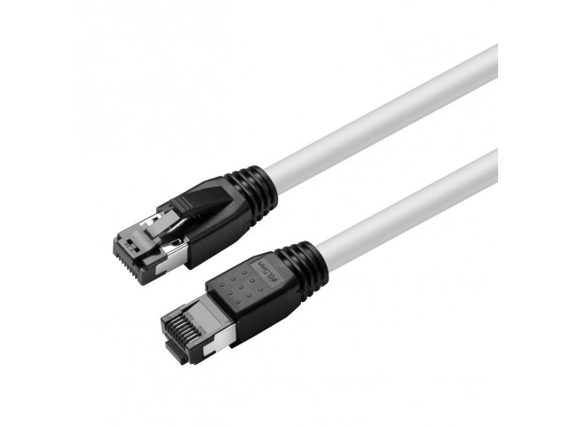 MicroConnect CAT8.1 S/FTP 5m White LSZH  Shielded Network Cable, AWG