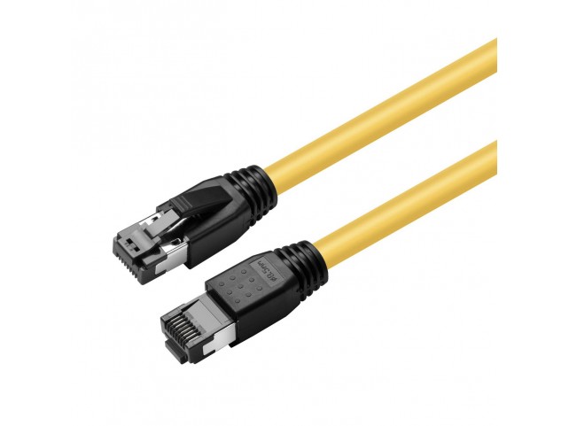 MicroConnect CAT8.1 S/FTP 5m Yellow LSZH  Shielded Network Cable, AWG