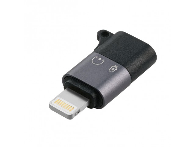MicroConnect USB-C Lightning Adapter,  Silver