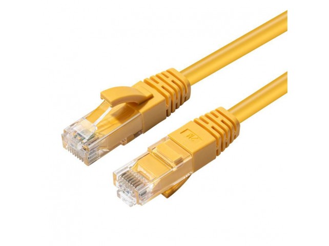MicroConnect CAT6A UTP 2m Yellow LSZH  Undshielded Network Cable,