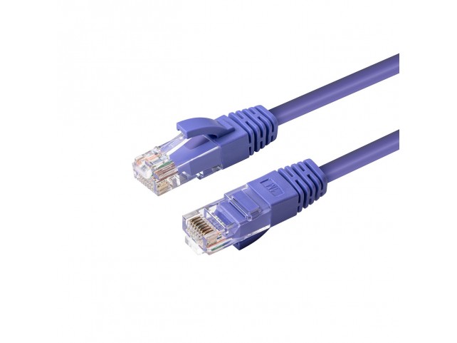 MicroConnect CAT6A UTP 20m Purple LSZH  