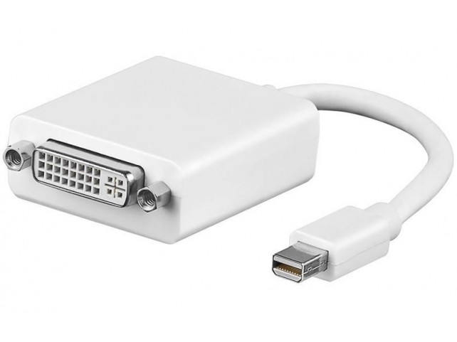 MicroConnect Mini Displayport v1.2 DVI M-F  Mini DP v1.2 - DVI-I, Passive