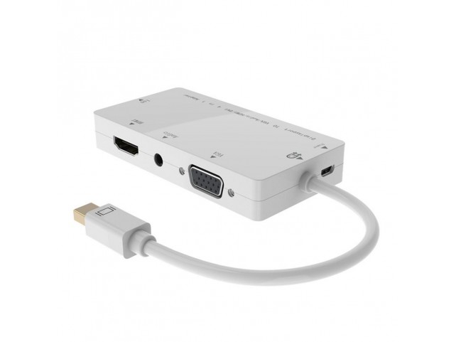 MicroConnect Mini DP to DVI/HDMI/VGA/Audio  for MacBook Pro iMac Surface