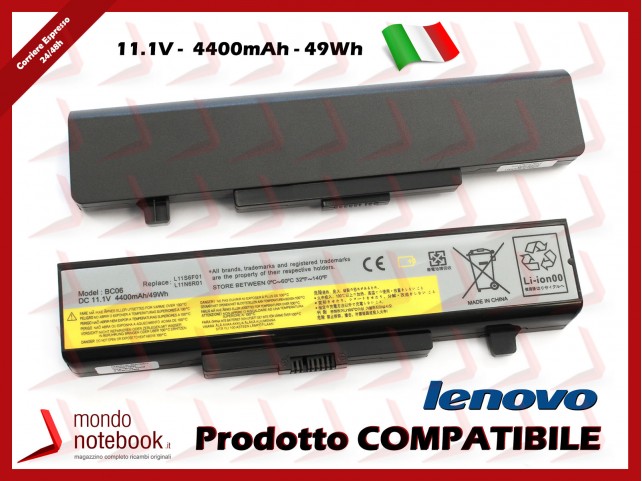 Batteria Compatibile Alta Qualità LENOVO G510 G710 G700 M490 V480 B580 B590