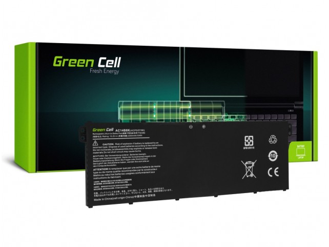 Batteria Green Cell AC14B3K AC14B8K per Acer Aspire 5 A515 A517 R15 R5-571T Spin 3 SP315-51 SP513-51 Swift 3 SF314-52