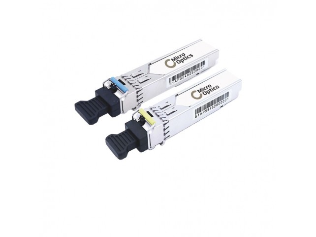 MicroOptics SFP Tx1310/1550nm, SMF, 3 km  (1310/1550nm), 1 pair, 2 pack
