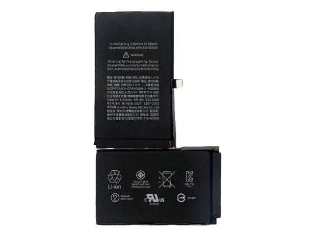 CoreParts Battery for iPhone Xs Max  11.78Wh Li-ion 3.8V 3100mAh