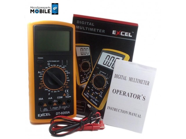 CoreParts Multimeter - AC/DC/A  LCD Digital Multimeter