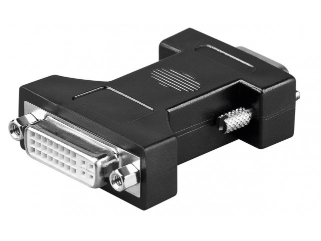 MicroConnect Analog DVI/VGA Adaptor  Adapter DVI-I 24+5 - HD15 F-M