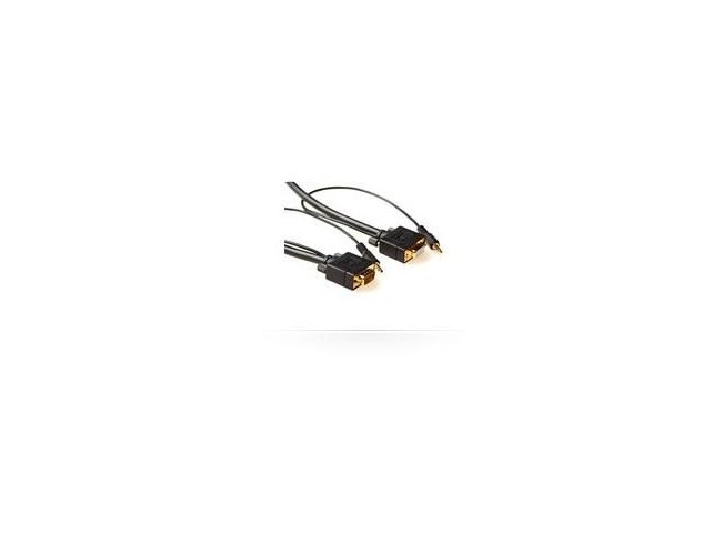 MicroConnect SVGA HD15 5m M-F. 3.5MM  2X 3.5MM 30CM & 30CM M-M