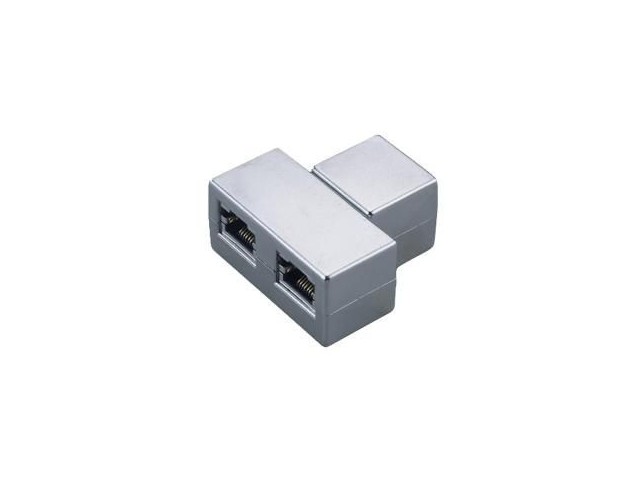 MicroConnect Y-ADAPTER RJ45-2xRJ45 F/F 8P  RJ45 Y-ADAPTER shielded