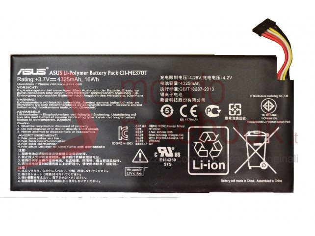 Batteria Originale ASUS ME370T BAT COSLI LI-POLY FPACK