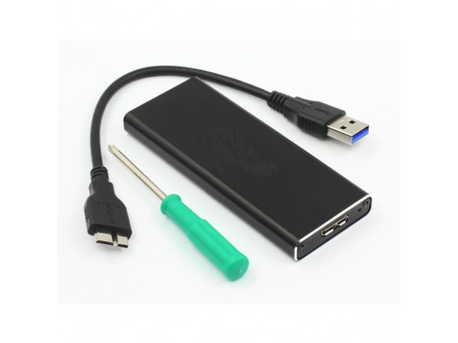 CoreParts USB3.0 to mSATA enclosure  support 50mm modules