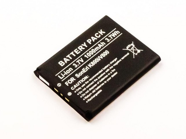 CoreParts Battery for Sony Mobile  3.7Wh Li-ion 3.7V 1000mAh
