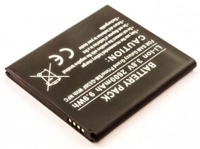 CoreParts Battery for Samsung Mobile  9.88Wh Li-ion 3.8V 2600mAh