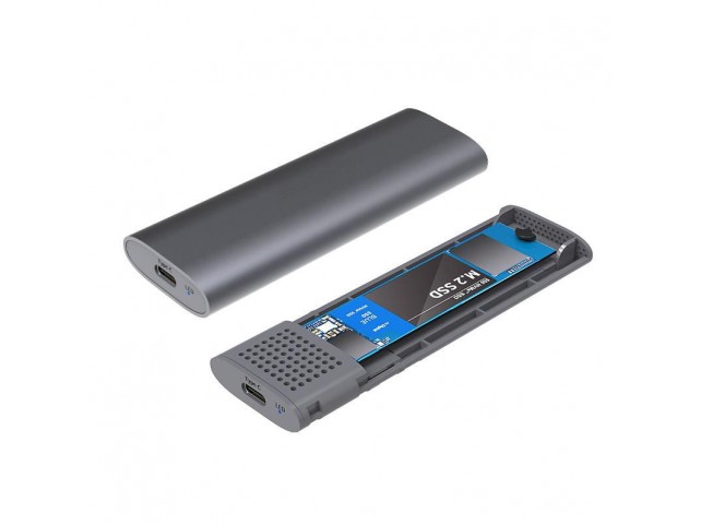 CoreParts USB3.2 Type-C Tool free  Enclosure for M.2 PCIe