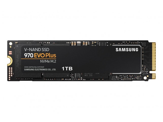 Samsung SSD 970 EVO PLUS  NVMe M.2 1TB  MZ-V7S1T0, 1000 GB, M.2, 3500