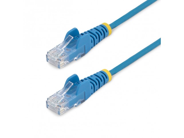 StarTech.com 2.5 M Cat6 Cable - Slim -  Snagless Rj45 Connectors -