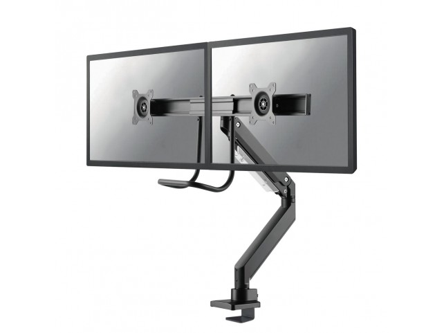 Neomounts Select Full Motion DualDesk Mnt - Blk  tar Select monitor desk
