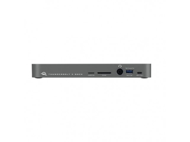 OWC dock/port replicator Wired  Thunderbolt 3 Grey - "No