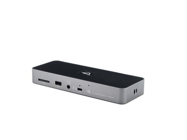 OWC Thunderbolt 4 Wired Black,  Grey Thunderbolt 4, Wired,