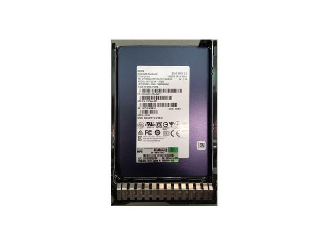 Hewlett Packard Enterprise 1.92TB SATA Solid State Drive  