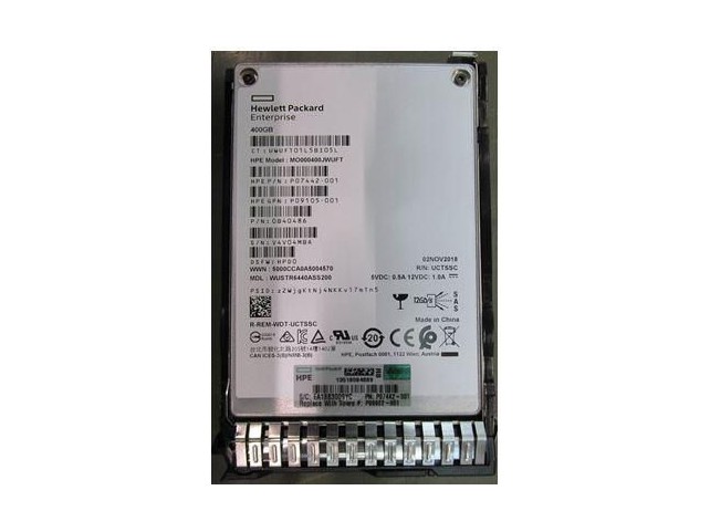 Hewlett Packard Enterprise SSD 400GB SFF SAS MU SC DS  