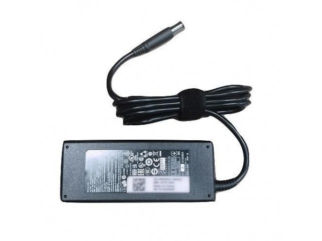 Dell AC Adapter, 65W, 19V, 3 Pin,  7.4mm, C6 Power Cord, Thin