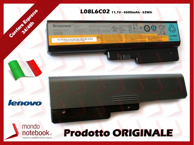 Batteria Originale LENOVO 3000 G450 G530 N500