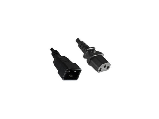 MicroConnect PowerCord C13-C20 10A 2m Black  IEC 60320-C13 to C20, Black.