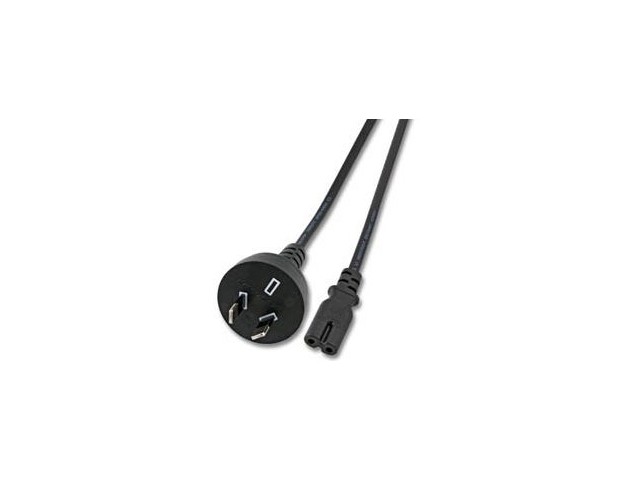 MicroConnect Australia to C7 Power Cord  1.8m, Black H03VV 2G 0.75 mmý