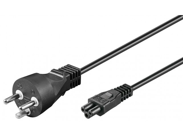 MicroConnect PowerCord DK to C5 0,5m  Power DK Type K to C5