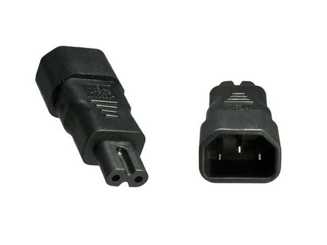 MicroConnect Power Adapter C14  -  C7 M-F  IEC 60320-C14 Male - C7 Female