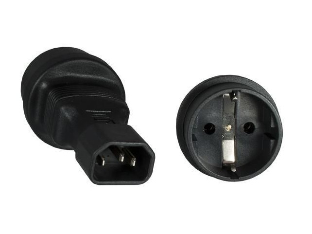 MicroConnect Power Adapter C14 - Schuko M-F  IEC 60320-C14 - CEE 7/7 M-F