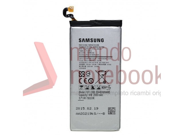 Batteria Originale Samsung Galaxy S6 (SM-G920)