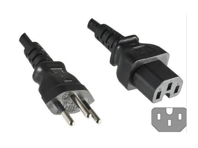 MicroConnect Power Cord Swiss - C15 1.8m  Power Swiss Type J - C15