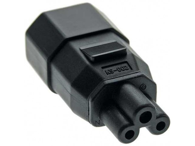 MicroConnect Power Adapter C14 to C5  IEC 320 C14 - IEC 320 C5