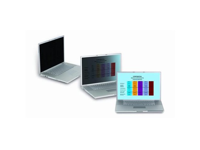 3M Privacy Filter 14.0" 16:9  AntiGlare, Frameless, Black