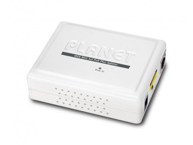 Planet Gigabit IEEE802.3at High  Power PoE  Splitter - 5V/12V