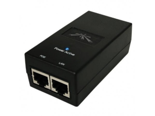 Ubiquiti PoE Injector 24V 12W Gbit  24VDC @ 0.5A, RJ-45
