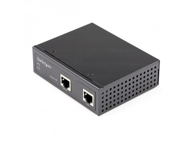 StarTech.com Industrial Gigabit Ethernet  Poe Injector - 30W 802.3At