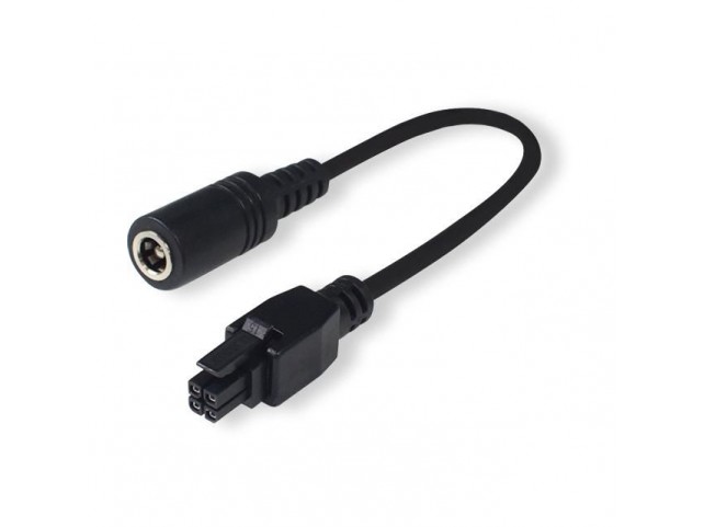 Teltonika 4-pin to barrel socket adapter  PR2PD01B, 0.1 m, 4-pin