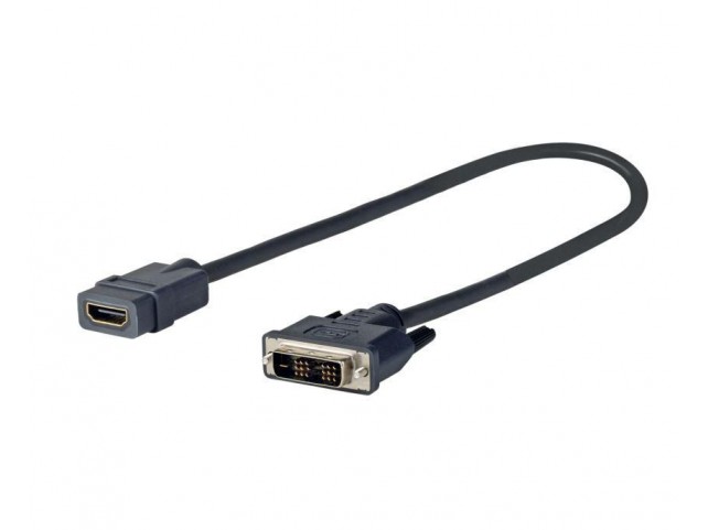 Vivolink PRO DVI -M - HDMI-F 0.2m  .