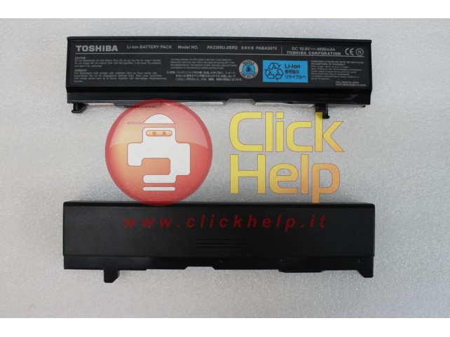 Batteria TOSHIBA PA3399U Satellite A80 A100 A105 (6 CELLE)