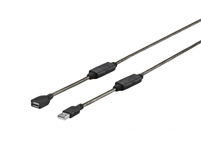 Vivolink USB 2.0 ACTIVE CABLE A MALE -  A FEMALE .