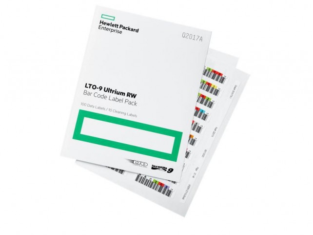Hewlett Packard Enterprise LTO-9 Ultrium RW Bar Code  labels 100pcs **New Retail**