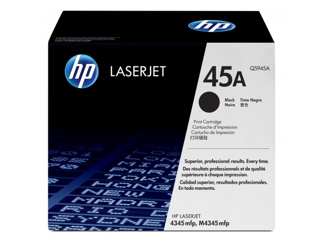HP Toner Black LJ 4345  Pages 18.000