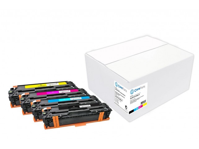 CoreParts Toner Multipack for HP  CP1215/CP1515 CMYK Pages: