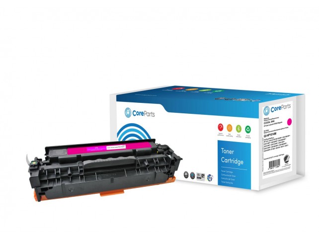 CoreParts Toner Magenta CC533A  Pages: 2.800, Nordic Swan