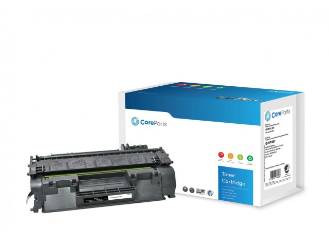 CoreParts Toner Black CF280A  Pages: 2.700, Nordic Swan